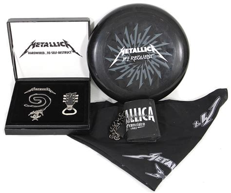 Lot Detail - Metallica Hardwired Tour Merchandise