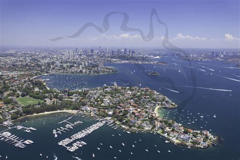 Rose Bay to Sydney City Aerial Stock Photography - Digital Download ...