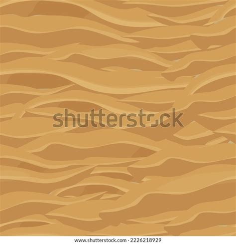 Sand Texture Seamless Background Cartoon Style Stock Vector (Royalty ...