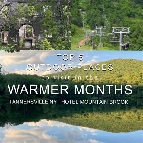 Top 5 Places Outdoor Places to Visit in the Warmer Months ...