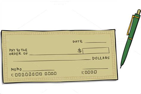 FREE 5+ Blank Cheque Samples in PDF | PSD