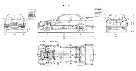 Bmw 3 Series e30 (325i) 1985 Blueprint - Download free blueprint for 3D ...