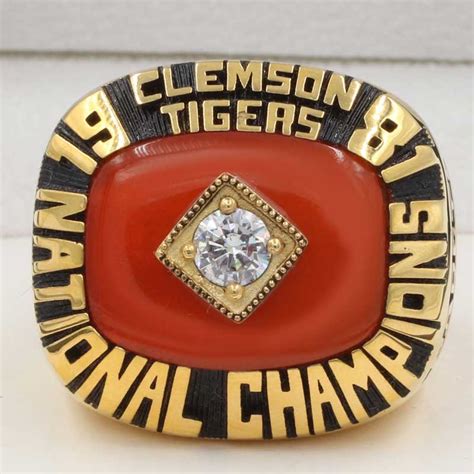 1981 Clemson Tigers National Championship Ring – Best Championship ...