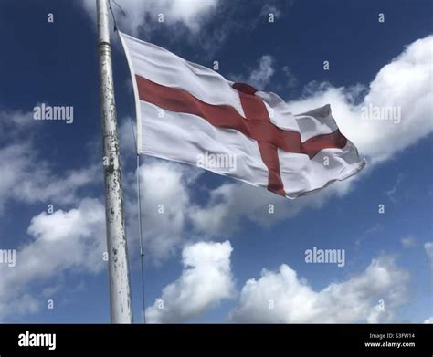 Flag of St George Stock Photo - Alamy