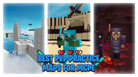 Best PvP Practice Maps for Mcpe! | BEDROCK | 1.16 |#Mcpe#gaming#PvP - YouTube