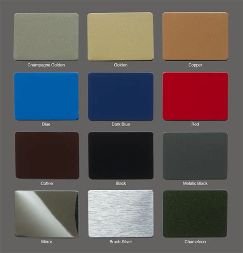 ACP - Aluminium Composite Panels - Standard Glass