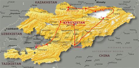 Travels along the Great Silk Road :: Tour to Kyrgyzstan. Historical ...