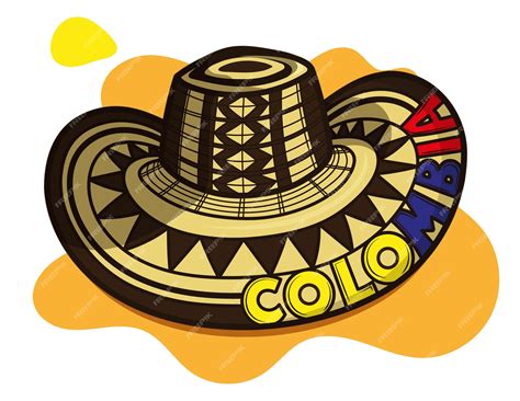 Premium Vector | Sombrero vueltiao colombia