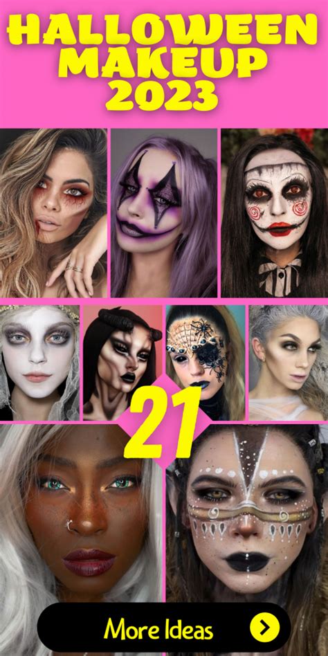 Halloween Makeup 2023: 21 Spooky and Creative Ideas - thepinkgoose.com