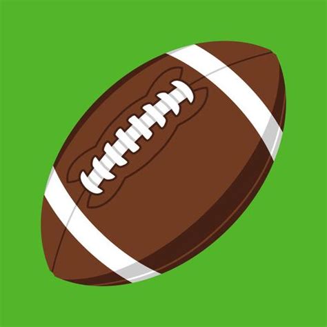 American Football vector icon 551547 Vector Art at Vecteezy