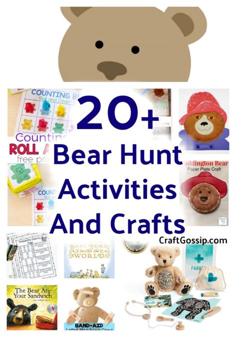 20+ We Are Going On A Bear Hunt Crafts And Activities