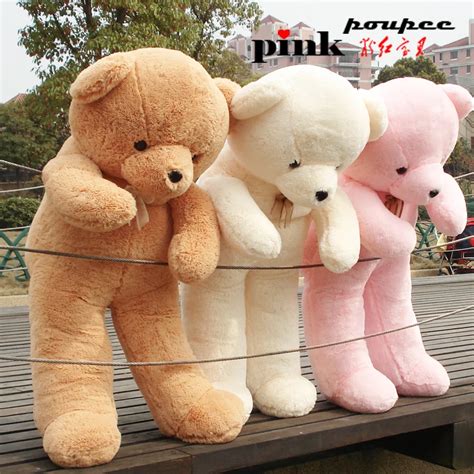 Free shipping plush toys wedding bear large plush teddy bear doll 1.6 m ...