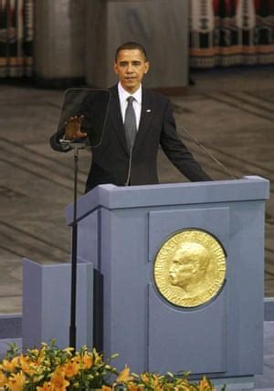 Barack Obama receives the Nobel peace prize in Oslo | US news | The ...