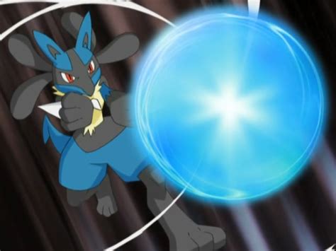 Image - Maylene Lucario Aura Sphere.png | Pokémon Wiki | FANDOM powered by Wikia