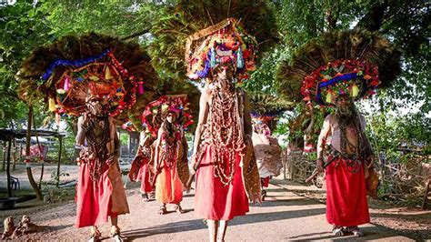 Adilabad village comes alive with Gusadi tribal dance - The Hindu