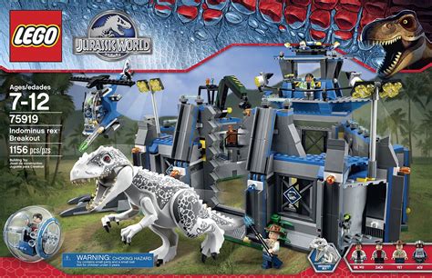 LEGO Jurassic World Indominus Rex Breakout | Lego jurassic world, Lego ...