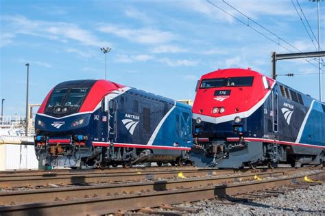 Amtrak Begins Painting Older Equipment Into New Phase VII Scheme - Railfan & Railroad Magazine