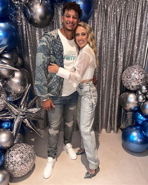 Patrick Mahomes Throws Surprise Birthday Party for Wife Brittany | Us ...