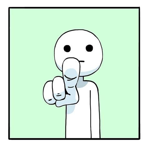 Guy Pointing (Shen Comix) | He Just Points At People | Know Your Meme