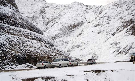 In pictures: Quetta sees first snowfall of the season