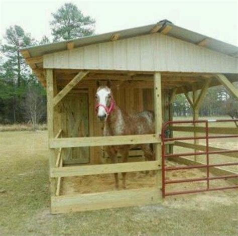 Single stall barn. Replace feed room with horse stall. | Diy horse barn, Horse barn plans, Horse ...