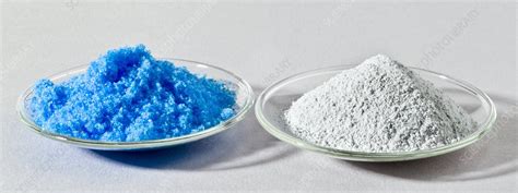 Copper (II) sulphate forms - Stock Image - C004/7694 - Science Photo ...