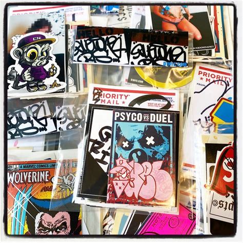 GRAFFITI STICKER PACKS / DUEL GRAFFITI