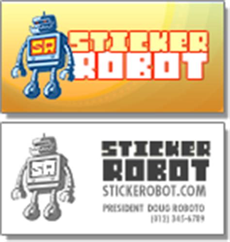Custom Stickers | Clear/Die Cut Vinyl Sticker Printing by Sticker Robot©