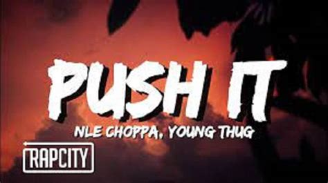 Full Lyrics Of Push It Song