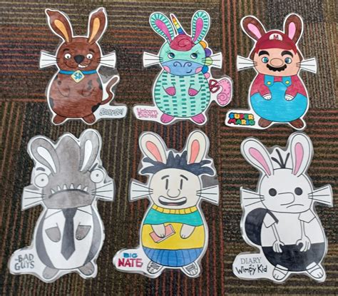 Spring Bunny Scavenger Hunts - Jbrary