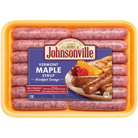 Johnsonville Maple Sausage Nutrition | Besto Blog