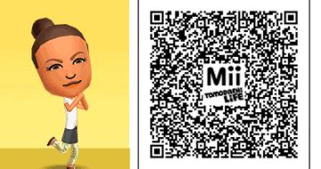 Nintendo 3ds Mii Qr Codes Girl