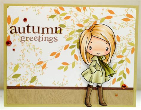 A thousand sheets of paper: Autumn greetings...