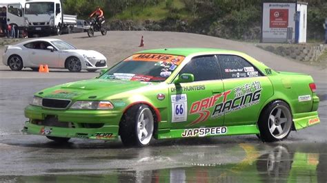 1JZ-GTE JZX100 Toyota Mark II - Testing at Drift Matsuri! - YouTube