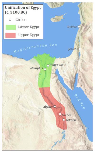 The First Unification of Kemit (circa 3100 BCE). LOWER KEMIT ENDED AT MENNEFER (MEMPHIS ...