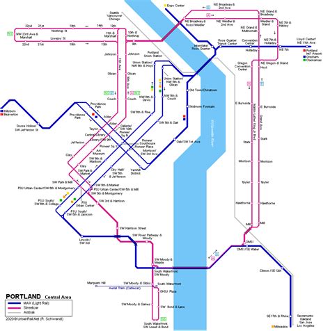 UrbanRail.Net > USA > Portland Light Rail