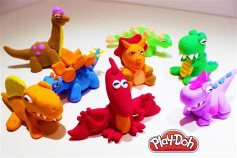 Let's make fun easy dinosaurs for kids using Play Doh | Dinosaur kids, Dinosaur, Play doh for kids