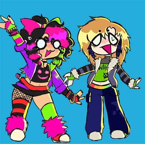 i lov u clocky real /p Scene Emo Art, Scene Kids, Cute Art Styles ...