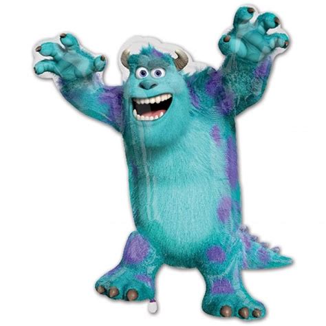 Monsters Inc University Sulley SuperShape Foil Balloon, 68x83 cm, 26201