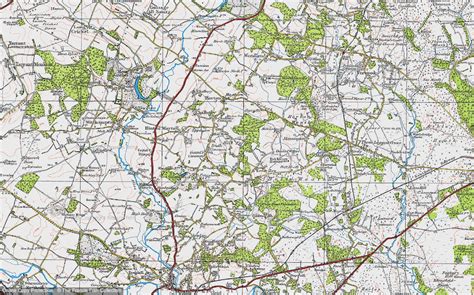 Historic Ordnance Survey Map of Holt Wood, 1919