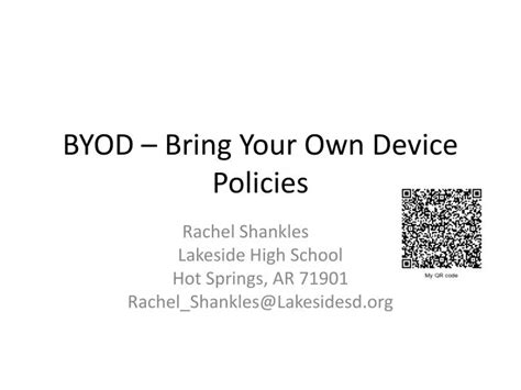 PPT - BYOD – Bring Your Own Device Policies PowerPoint Presentation, free download - ID:976038