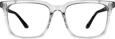 Clear Premium Square Glasses #4460823 | Zenni Optical