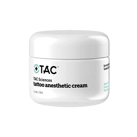 Tattoo Anesthetic Cream - TAC Sciences