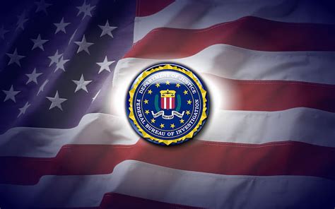 FBI and The American Flag, 3d, graphy, abstract, HD wallpaper | Peakpx