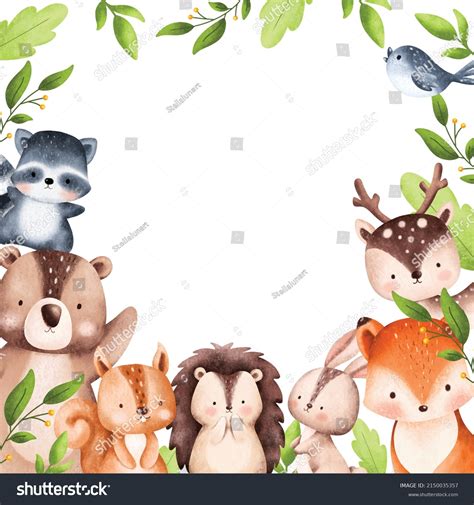 11 166 Woodland Animals Clipart Images, Stock Photos, 3D objects ...