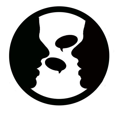 File:Two-people-talking-logo.jpg - Wikimedia Commons
