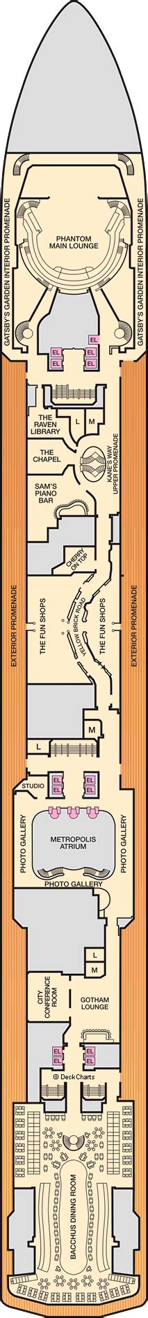 Carnival Miracle Deck Plans: Ship Layout, Staterooms & More - Cruise Critic