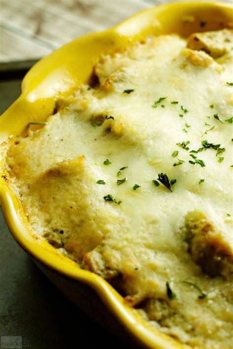 Artichoke Chicken Casserole - Embellishmints