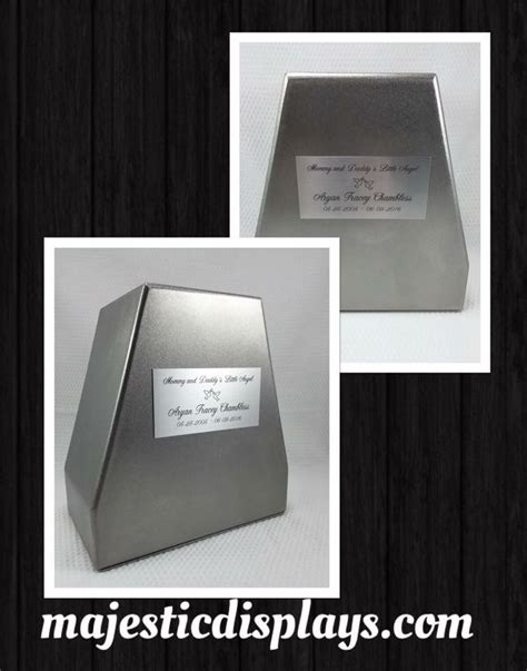 Stainless Steel, Cremation urn, custom, handmade, metal, display, unique, beautiful, made in the ...