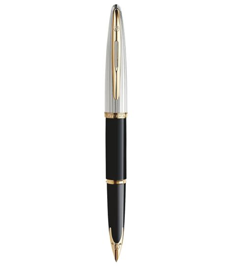 WATERMAN Carene Deluxe Edition - Fountain Pen, Black Lacquer barrel ...